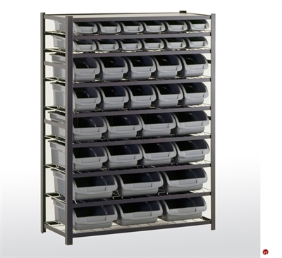 Picture of 36 Compartment Storage Bin Shelving, 44" x 16" x 57"H