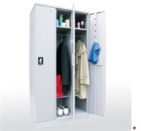 Picture of Boltless Steel Full Length Single Tier Locker, 12" x 18" x 72"