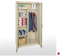 Picture of Classic Combination Storage Cabinet, Adjustable Shelves, 36" x 18" x 78"
