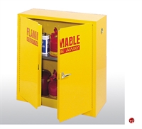 Picture of Compact Flammable Counter Height Safety Storage Cabinet, 43" x 18" x 44"
