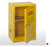 Picture of Compact Flammable Safety Storage Cabinet, 23" x 18" x 35"