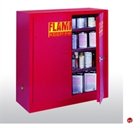 Picture of Compact Flammable Safety Storage Cabinet, 43" x 18" x 44"