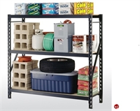 Picture of Heavy Duty Welded Steel Open Rack Shelf, 77" x 24" x 72"