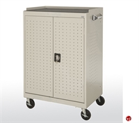 Picture of Mobile Laptop Security Cabinet, 36" x 24" x 52"