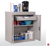 Picture of Mobile Refreshment Center Machine Stand, 30" x 18" x 34"