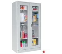 Picture of Radius Edge Clearview Counter Height Storage Cabinet, 36" x 18" x 42"