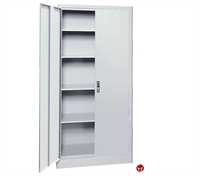 Picture of Radius Edge Counter Height Storage Cabinet, 36" x 18" x 42"