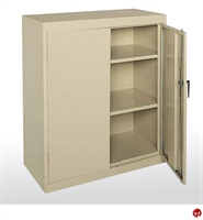 Picture of Welded Steel Counter Height Media Storage Cabinet, 36" x 18" x 42"