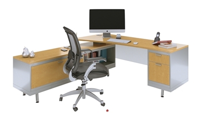 Picture of Sperco L Shape  Steel Computer Desk Workstation