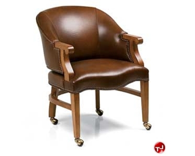 Picture of ST Timothy S-99, Traditional Guest Side Mobile Arm Chair