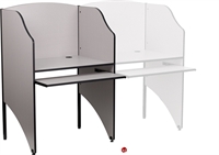 Picture of Laminate Study Carrel, Computer Workstation