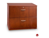 Picture of TRIA 2 Drawer 24" x 36" Veneer Lateral File Cabinet