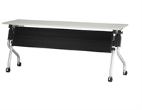 Picture of TRIA 24" x 55" Mobile Nesting Training Table, Modesty Panel