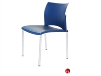 Picture of TRIA Guest Side Reception Armless Poly Stack Chair