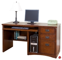 Picture of 56"W Computer Desk Workstation, Filing Pedestal