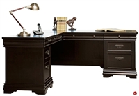 Picture of 72" L Shape Veneer Office Desk Workstation