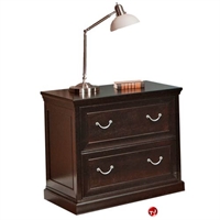 Picture of Contemporary Veneer 2 Drawer Lateral File Cabinet