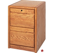 Picture of Veneer 2 Drawer Vertical File Cabinet