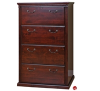 Picture of Veneer 4 Drawer Lateral File Cabinet