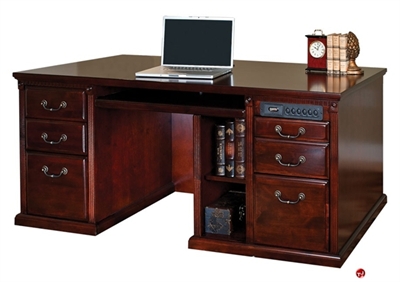 Picture of Veneer Computer Storage Credenza