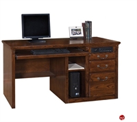 Picture of Veneer Single Pedestal Computer Desk