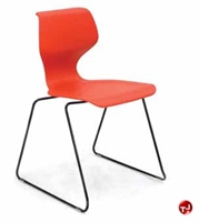 Picture of Vanerum Airley Poly Shell Armless Sled Base Stack Chair