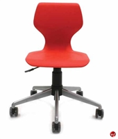 Picture of Vanerum Airley Poly Shell Armless Swivel Chair