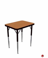 Picture of Vanerum Prime Adjustable School Desk, 30" x 20"D