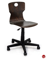 Picture of Vanerum Soliwood Armless Wood Swivel Chair