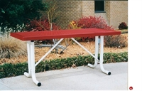 Picture of Webcoat Regal T4UP Outdoor Metal 48" Portable Table