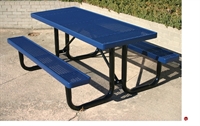 Picture of Webcoat UltraLeisure T6UL, 6' Outdoor Metal Picnic Bench Table