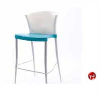 Picture of Westinnielsen Azuza Cafeteria Dining Armless Plastic Stack Stool Chair