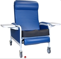 Picture of Winco 529S XL Bariatric Convalescent Mobile Medical Recliner, Saddle Seat
