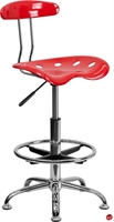 Picture of Brat Plastic Drafting Stool Chair
