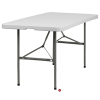 Picture of Brato 30" x 60" Bi-Fold Resin Plastic Folding Table