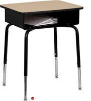 Picture of Brato Adjustable Student Open Desk, Book Box
