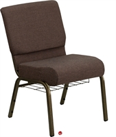 Picture of Brato Armless Church Chair with Book Rack