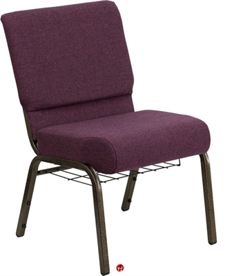 Picture of Brato Armless Church Chair with Book Rack