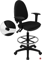 Picture of Brato Drafting Stool Chair with Arms
