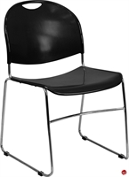 Picture of Brato Guest Side Reception Stacking Plastic Chair, Sled Base