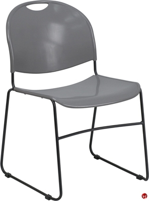 Picture of Brato Guest Side Reception Stacking Plastic Chair, Sled Base