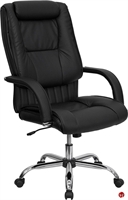 Picture of Brato High Back Black Leather Office Conference Chair