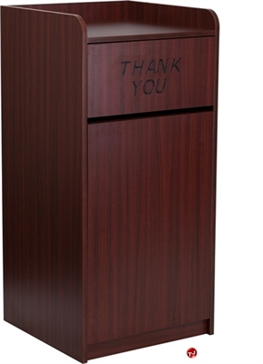 Picture of Brato Mahogany Wood Receptacle
