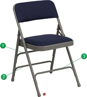 Picture of Brato Padded Metal Folding Chair