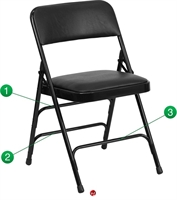 Picture of Brato Padded Metal Folding Chair