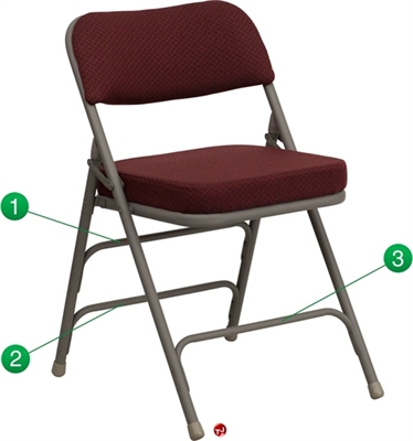 Picture of Brato Padded Metal Folding Chair