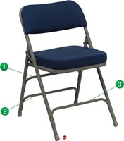 Picture of Brato Padded Metal Folding Chair