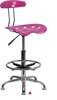 Picture of Brato Plastic Drafting Stool Chair