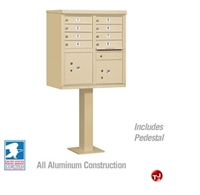 Picture of Brew Aluminum Mailbox Cluster Box, 8 Doors