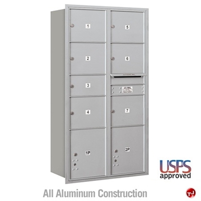 Picture of BREW Aluminum Mailbox Locker, Rear Loading